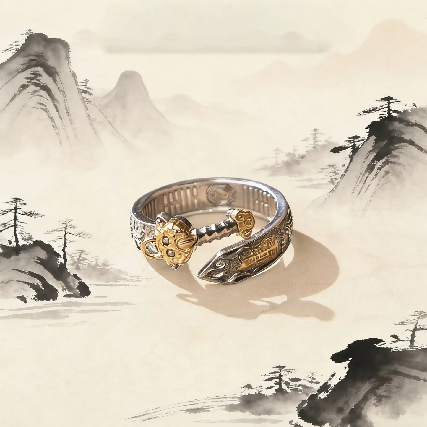 道家七星劍戒指