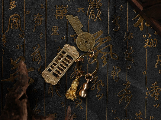 如意算盤能量鑰匙扣