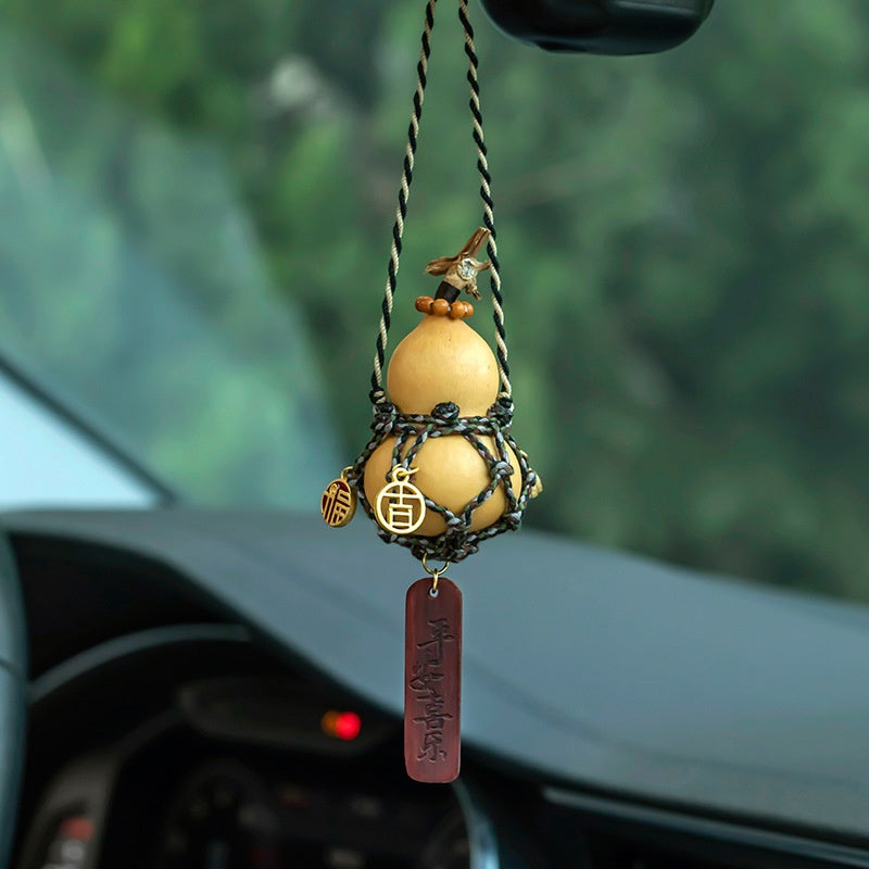 福祿平安天然葫蘆掛件