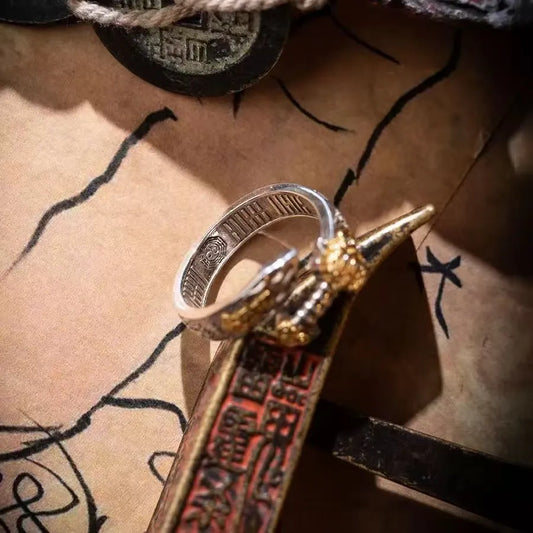 道家七星劍戒指