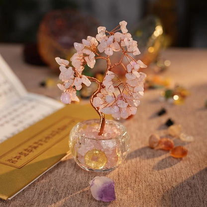 Marriage Peach Blossom Crystal Tree