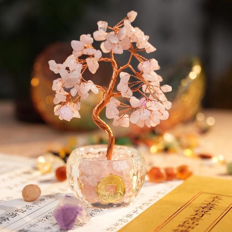 Marriage Peach Blossom Crystal Tree