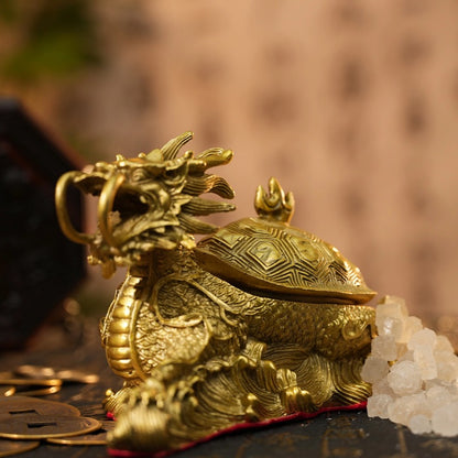 Auspicious Fortune Dragon Turtle