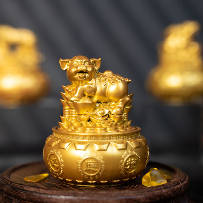 十二生肖聚寶盆