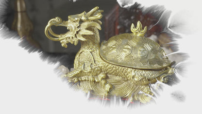吉祥財運龍龜