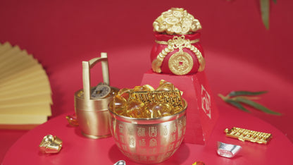 財運亨通金元寶聚寶盆